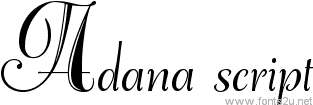 Adana script