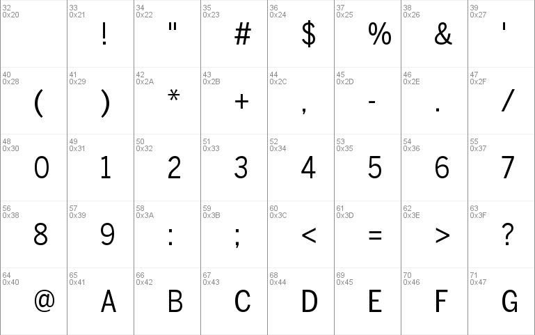 BentonSans Cond Regular