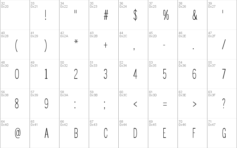 BentonSans ExtraComp Light