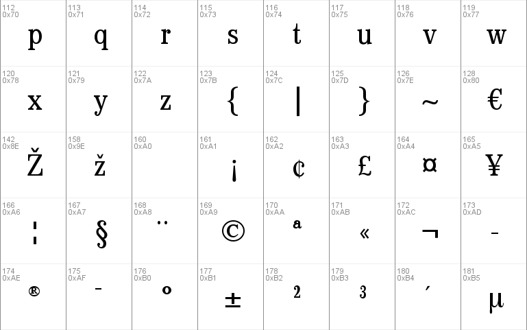 DigiAntiqua LT LightCondensed