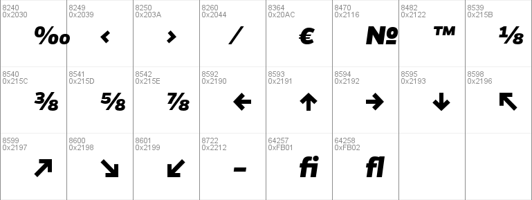 Gentona ExtraBold Italic