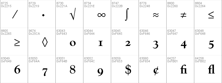 Goudy Oldstyle Std