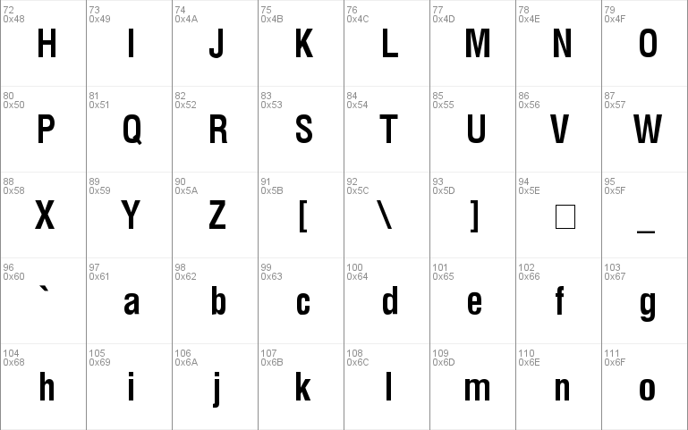Helvetica-CondensedBold