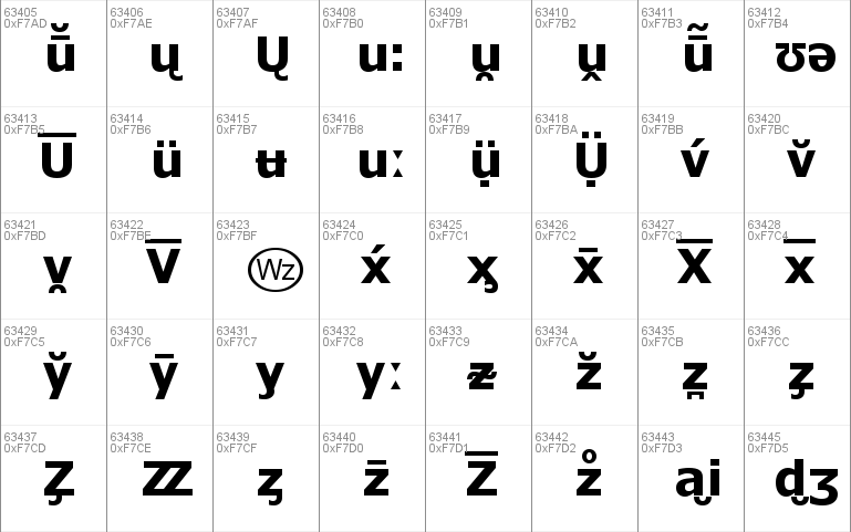 MS Reference Sans Serif