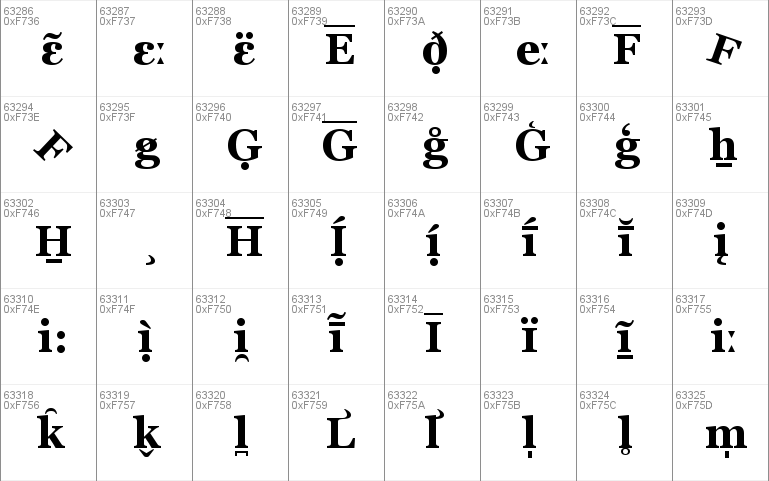 MS Reference Serif