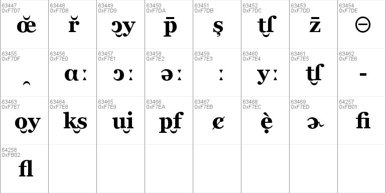 MS Reference Serif