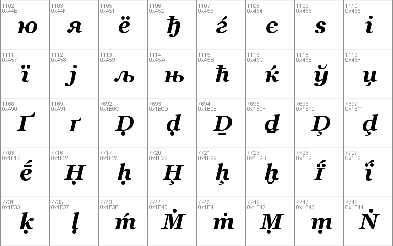 MS Reference Serif