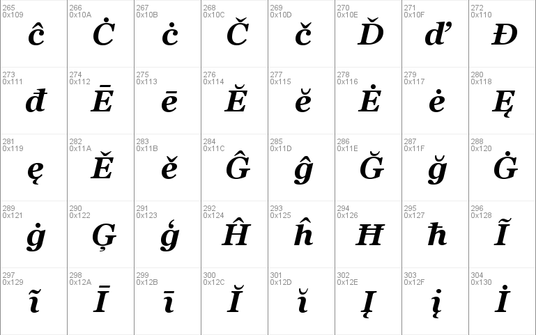 MS Reference Serif