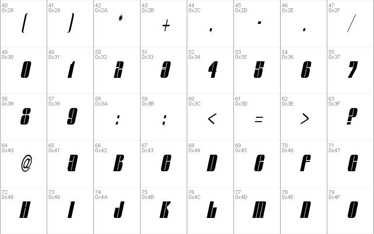 Glaze Extended Condensed