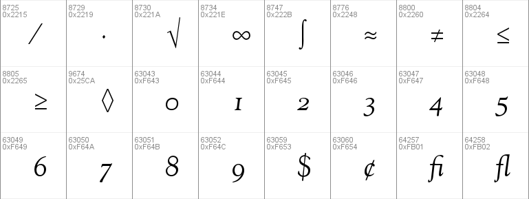 Goudy Oldstyle Std