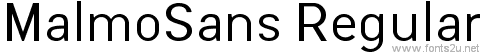 MalmoSans Regular