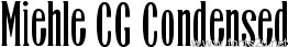 Miehle CG Condensed