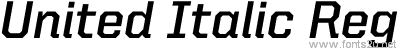 United Italic Reg