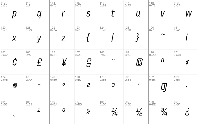 United Italic SemiCond