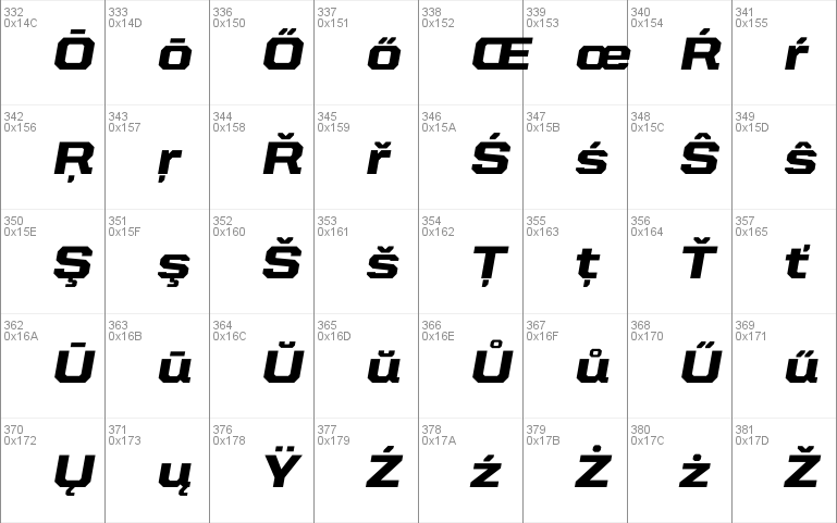 United Italic SemiExt