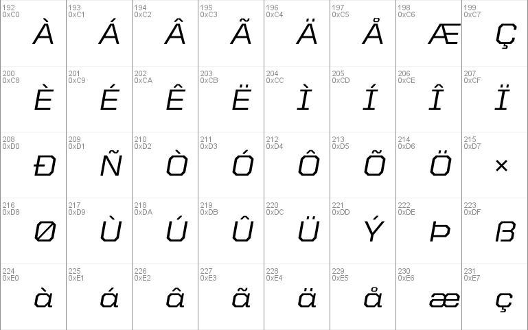 United Italic SemiExt