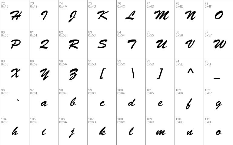 Brush Script