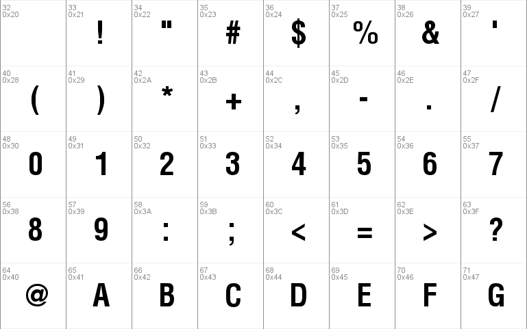 Hallmarke Condensed