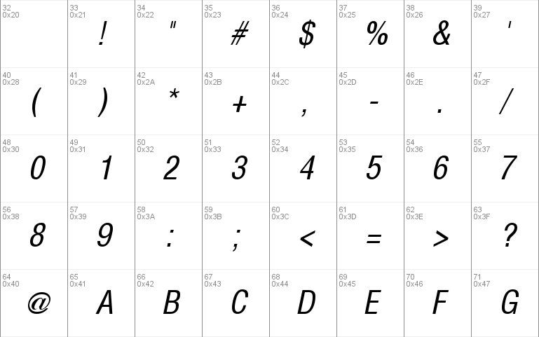 Hallmarke Condensed