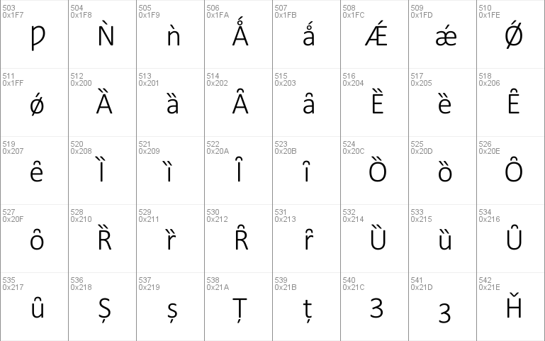 Calibri Light