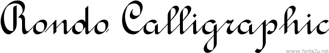 Rondo Calligraphic