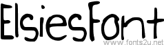 ElsiesFont