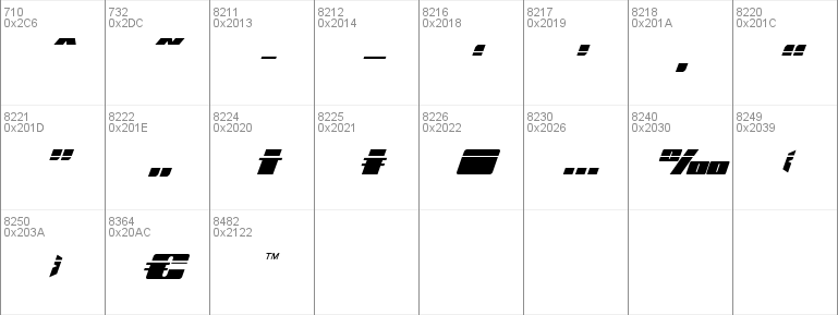 Michigan Laser Italic