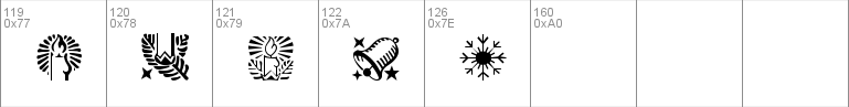 Linotype Xmas Pi