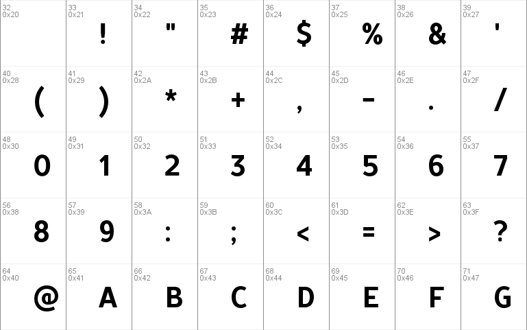 TT Prosto Sans Condensed DEMO