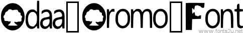 Odaa_Oromo_Font