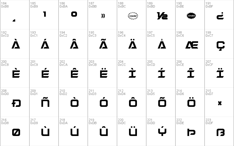 Dameron Condensed