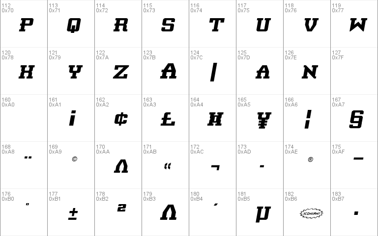 Interceptor Semi-Italic