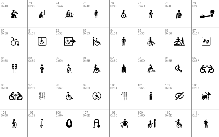 Disabled Icons