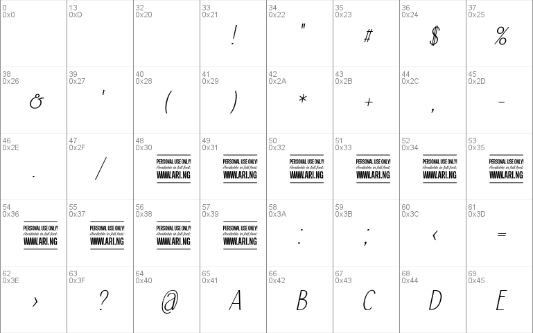 Falkin Sans Italic PERSONAL