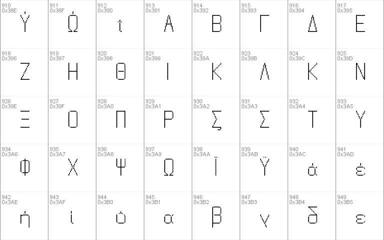 My fontstruction...