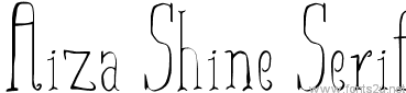 Aiza Shine Serif