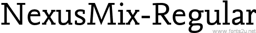 NexusMix-Regular