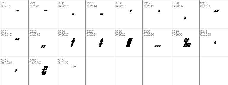 EAST-west Super-Italic