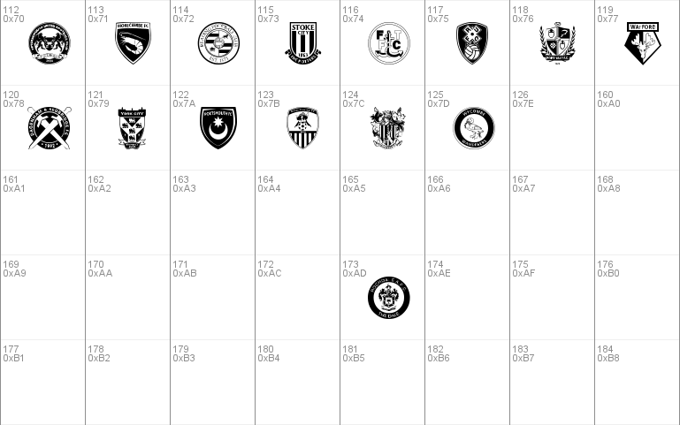 English Football Club Badges