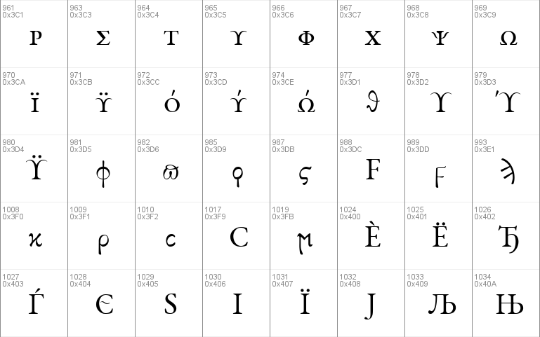 EB Garamond SC 12