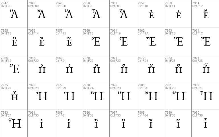 EB Garamond SC 12