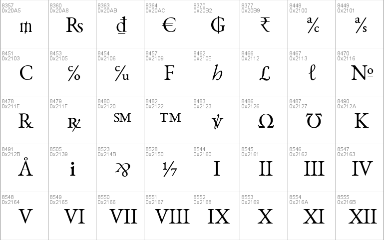 EB Garamond SC 12