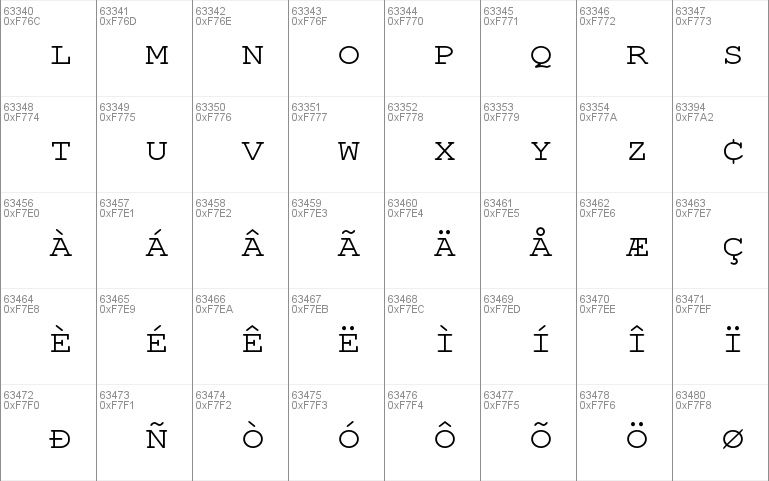 TeX Gyre Cursor