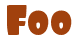 Foo