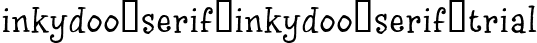 InkyDoo_Serif_TRIAL