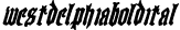 Westdelphia Extra-Expanded Italic