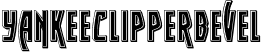 Yankee Clipper Title Italic
